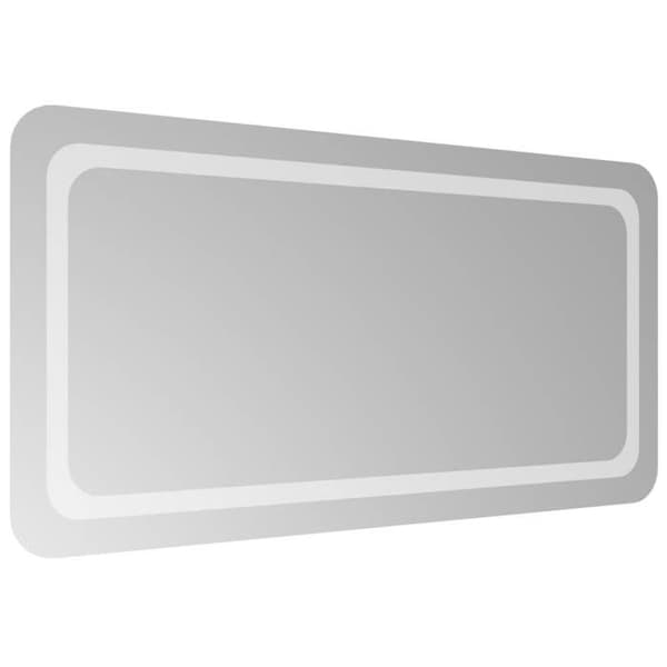 vidaXL LED Badrumsspegel 50x100 cm 3154101