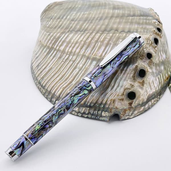 Stylo Roller LACHIEVA LUX Abalone Snäcka Påfyllning 888F Elegant Gåva