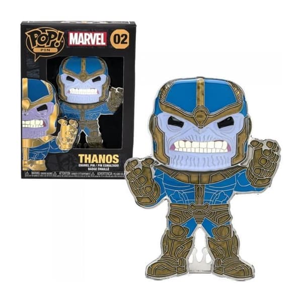 Funko Pop! Jättepinnar med stativ 10 cm Marvel Thanos