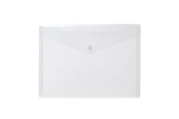 HERMA Plastfickor transparenta DIN 250×180 mm (25×18×0,5 cm) 5-pack - vit