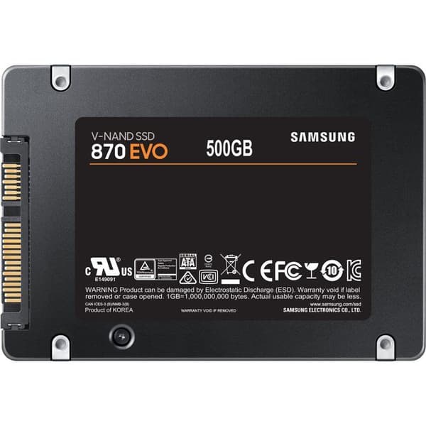 SAMSUNG - 870 EVO - Intern SSD - 250 Go - 2,5" (MZ-77E250B/EU)