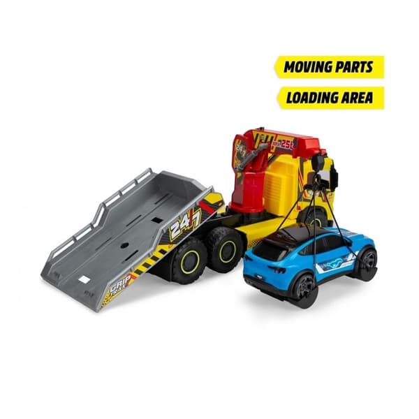 Volvo bärgningsbil + Ford bil