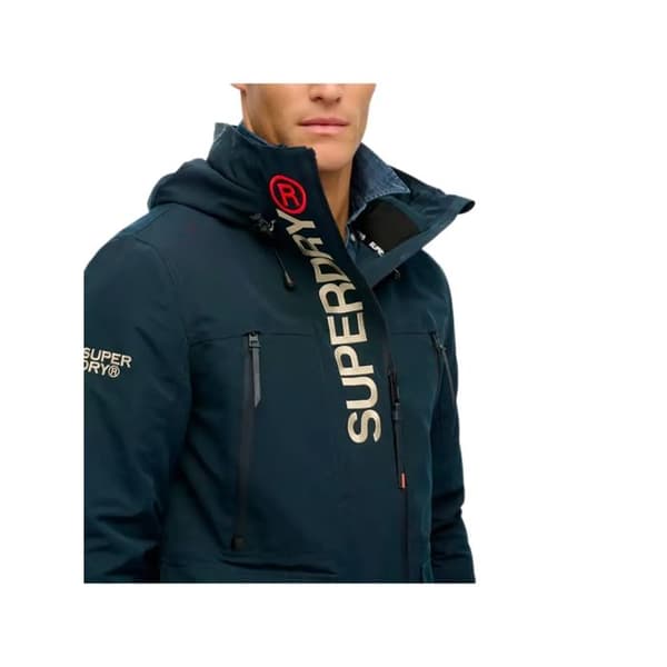 Superdry Herr Ultimate Vindjacka Blå Syntetisk