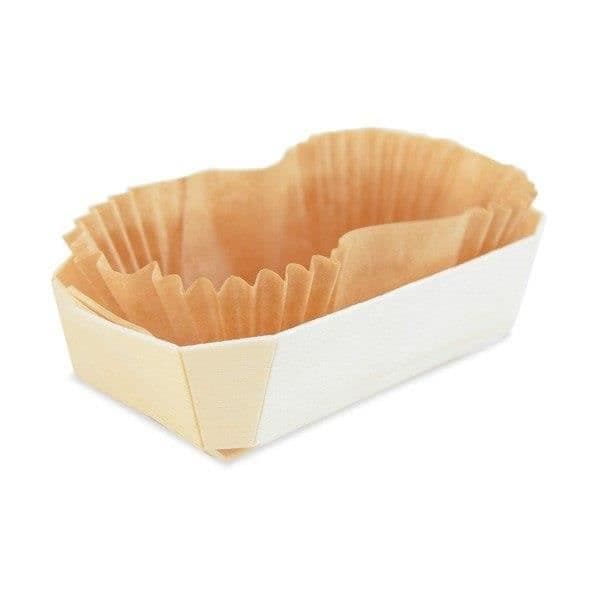 Kakformar i trä - SCRAPCOOKING - 12 cm - 4 mini formar - Surtåliga formar - Återanvändbara