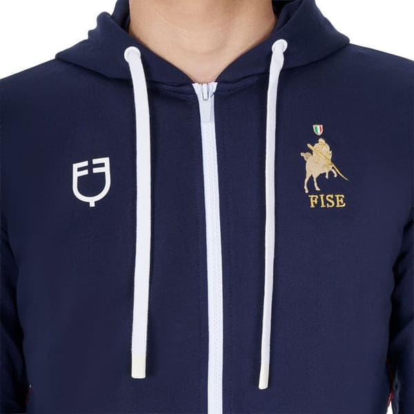 Equestro X Fise zip hoodie
