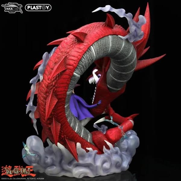 Figurer Yami Yugi & Slifer Plastoy Samlarobjekt