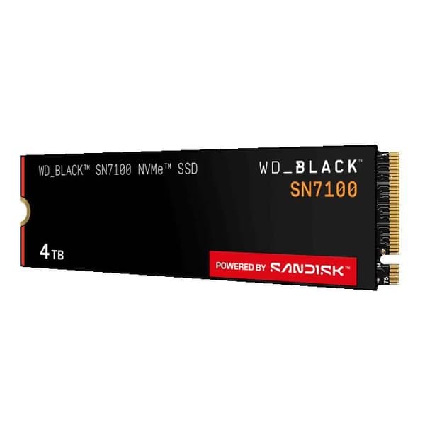 WD_Black™ SN7100 - 4 To SSD M.2 PCIe Gen4 NVMe