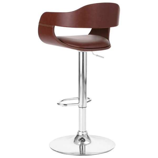 vidaXL Barstol Brun Konstläder 287405