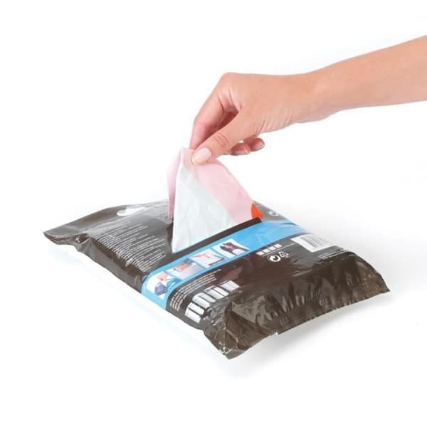 BRABANTIA Förpackning med 60 PerfectFit dispenserpåsar - 5L