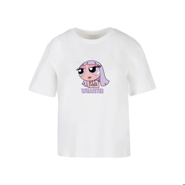 T-shirt dam Miss Tee Whatever - vit