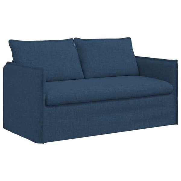 Blå Soffa 156 x 82 x 85 cm tyg