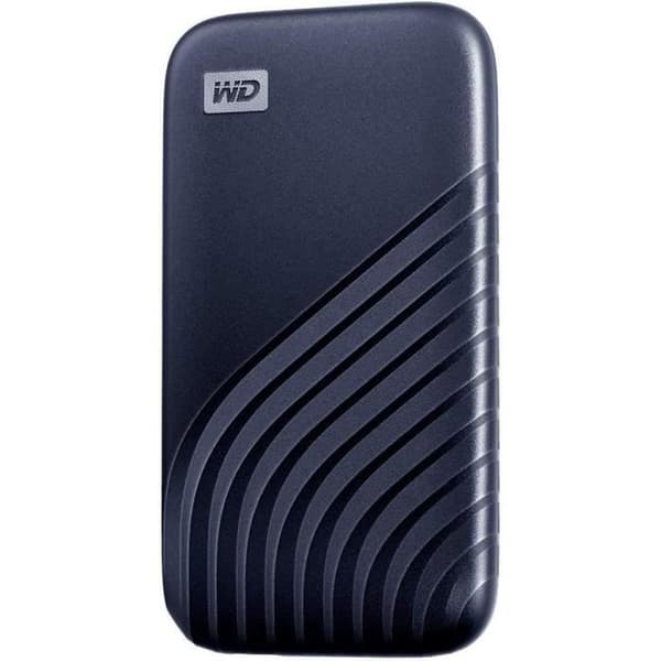 WD My Passport™ - Extern SSD - 500 GB - USB-C - Blå (WDBAGF5000ABL-WESN)