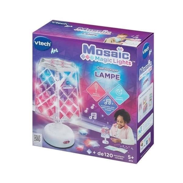 VTECH - MOSAIC MAGIC LIGHTS - LAMPA - Flerfärgad