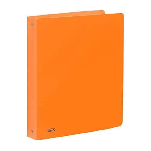 Favorit Neon A4 4-ringbindare Ø30 mm orange - matt polypropylen, prägling