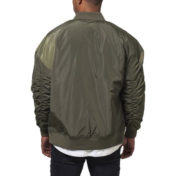 Överdimensionerad bomberjacka - URBAN CLASSICS - Herr - Svart - 100% Polyester