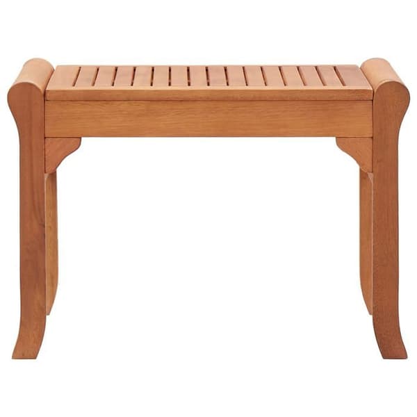 vidaXL Trädgårdsbänk 64 cm Solid eukalyptusträ 47289