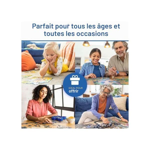 Ravensburger Pussel vuxen 5000 bitar Flerfärgad - Modell 17434 (Premiumkvalitet)