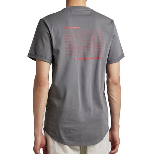 T-shirt Grå Herr G-Star Raw Lash Back