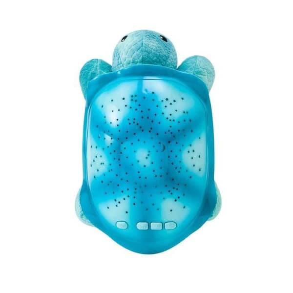 Cloud b®Twinkling Twilight Turtle™- Nattljus med melodi, blått - Turtle, 0m+.