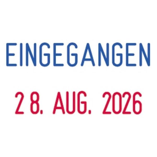 COLOP Mini-Dater S 160-L1 Självfärgande stämpel fast text, datum 4 mm EINGANG