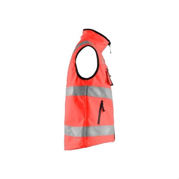 Högsynlig Softshell-väst Blaklader