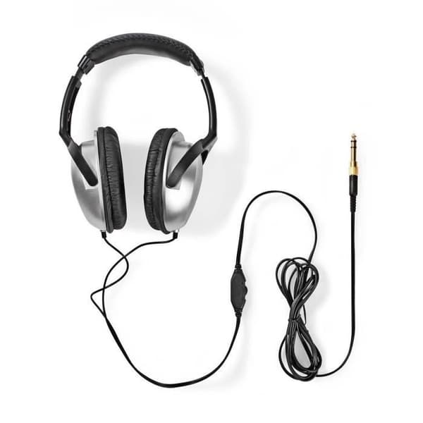 Nedis hörlurar | HPWD1200BK |Svart / Silver