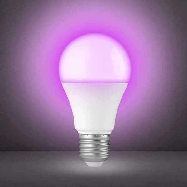 Smart glödlampa - ALECTO - SMARTBULB10 - LED färg - Wi-Fi - E27 9W