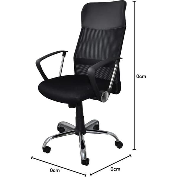 Ergonomisk kontorsstol med gungmekanism