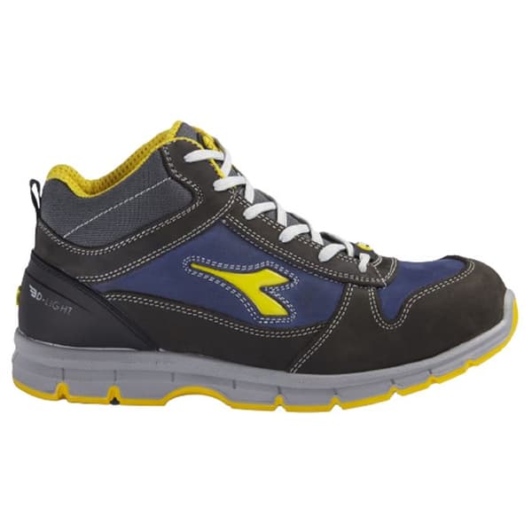 Höga säkerhetsskor RUN MID ESD S3 SRC grå/blå P42 - DIADORA SPA - 701.175304