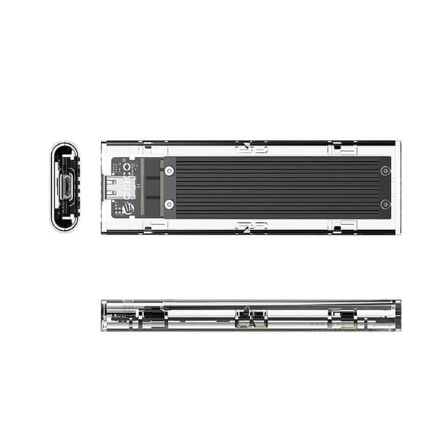 Extern Hårddisk - ORICO - TCM2-C3 - SSD M.2 NVME - USB-C 3.2 - 10 Gbit/s