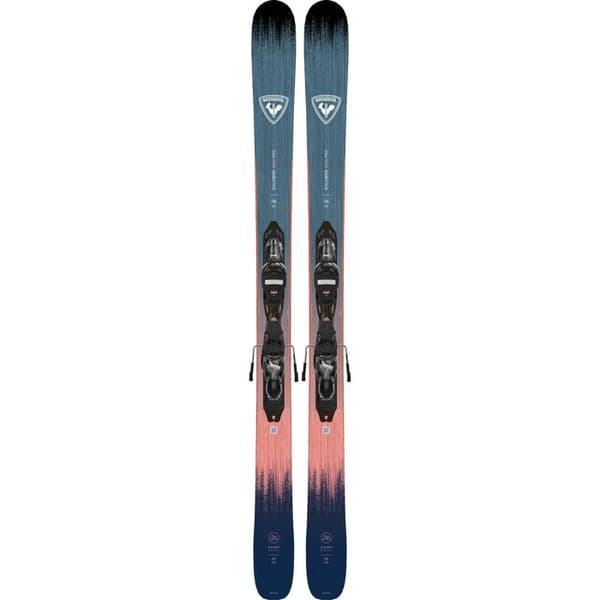 Pack Skidor Rossignol Rallybird Soul Pro + Bindningar Xpress W 10 Gw Blå Flicka