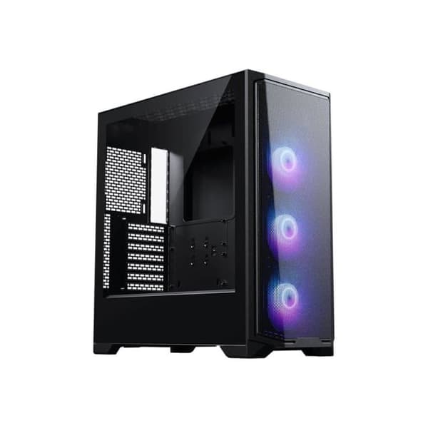 PC-chassi - Phanteks - EC370A - Hög luftflöde - 3 D-RGB-fläktar - Svart