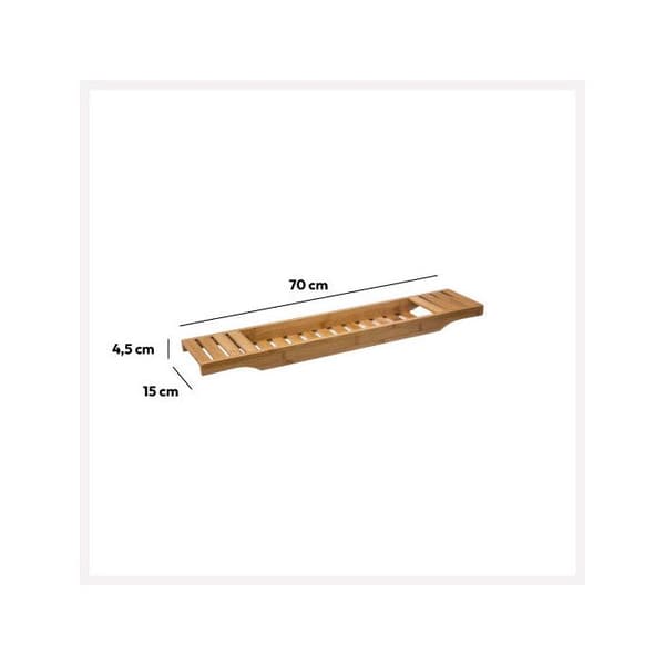 Badrumsplatta 70x15cm bambu - 5 five simply smart