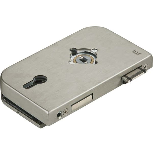 Glasdörrslås - Dorma Glas - 81120015799 - Aluminium - Låsbart - Vänster