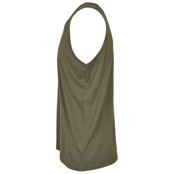 Bygg Ditt Varumärke Basic T-shirt, Oliv, XXL Herr