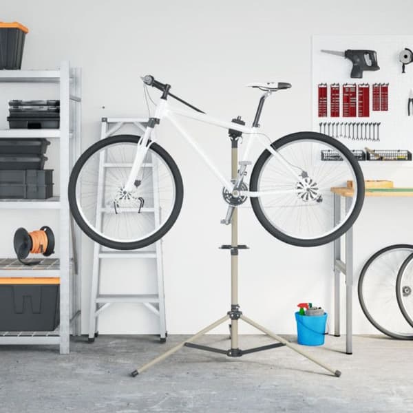 Justerbart hopfällbart cykelreparationsstöd 120 165 cm
