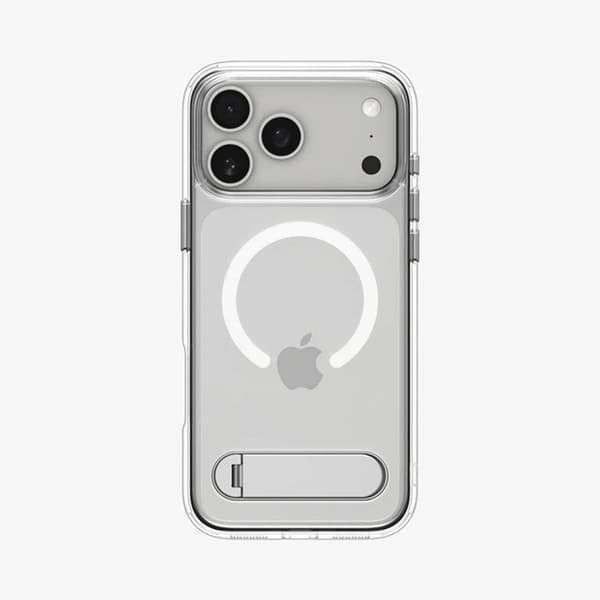 Coque Ultra Hybrid S MagSafe Apple iPhone 17 Pro Max - Transparent / Vit