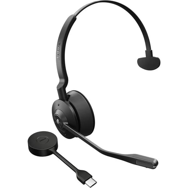 Monoheadset - Jabra - Engage 55 SE - Räckvidd 150m - DECT-säkerhet - Bullerdämpning