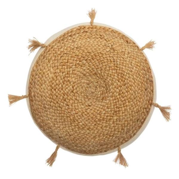 Golvkudde "Rituality" beige D38cm - Atmosphera Inredningsdesigner