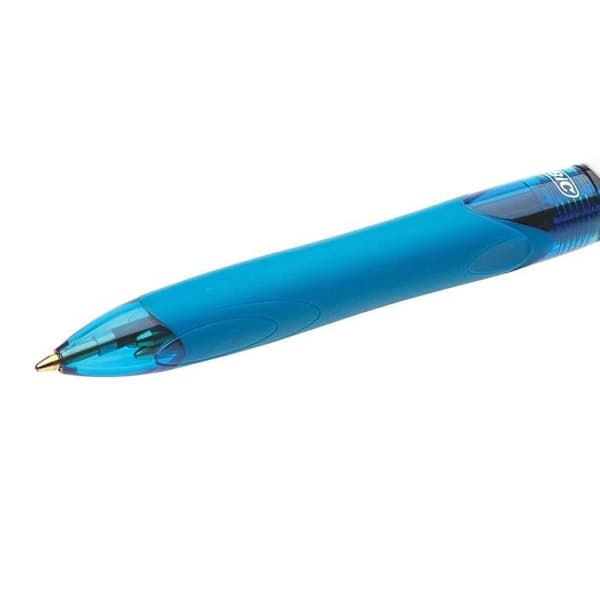 BIC Box med 12 Grip kulspetspennor - 4 färger