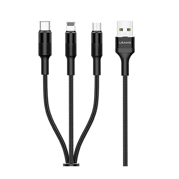 USB-C-kabel 1,5 m 2 A - snabbladdning, flätad