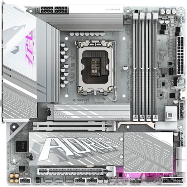 Moderkort - GIGABYTE - Z890M AORUS ELITE WIFI7 ICE