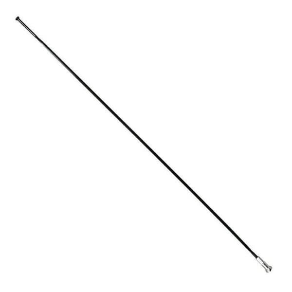 Platta rostfria eker med P2R Sapim muttrar - svarta - 2x284 mm