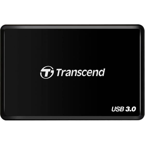 Transcend RDF2 extern minneskortläsare USB 3.1 svart