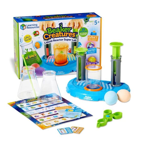 Lärresurser utbildningsleksak Beaker Creatures Liquid Reactor Super Lab