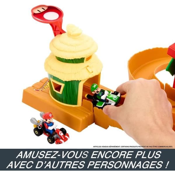 Hot Wheels®-Jungle Kingdom Circuit-Car-Super Mario Bros HMK49