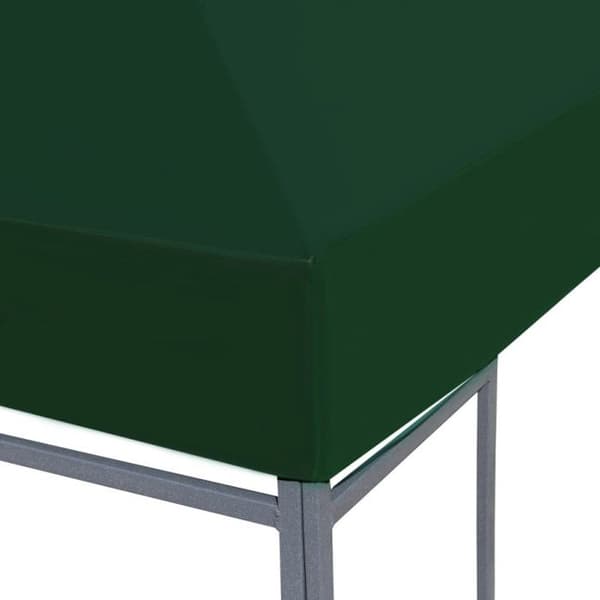 Belvedertyg - vidaXL - 4 x 3 m - Vattentät - Polyester - Grön