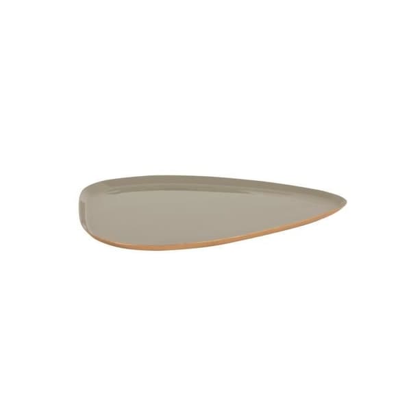 Plattform - Nutid - Mila Small - Emaljerad järn - Grå - 19x1 cm