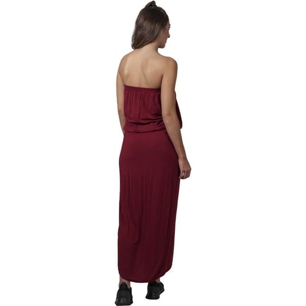 Urban Classics Dam Klänningar / Dam Viskos Bandeau Klänning
