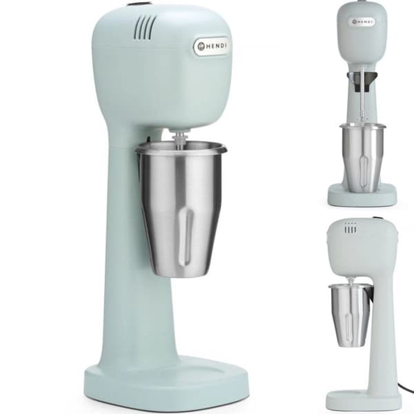 Milkshake-mousseur Shaker 400W blå - Hendi 221655